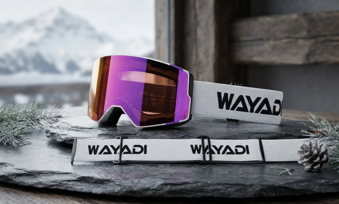 Light Pink Ski Goggles Light Pink Ski Goggles
